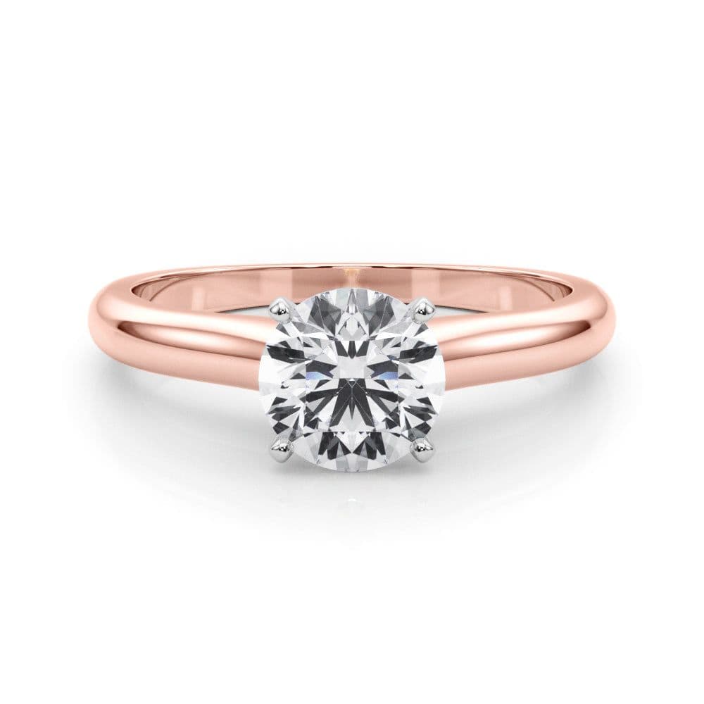 Isabella Round Diamond Solitaire Engagement Ring
