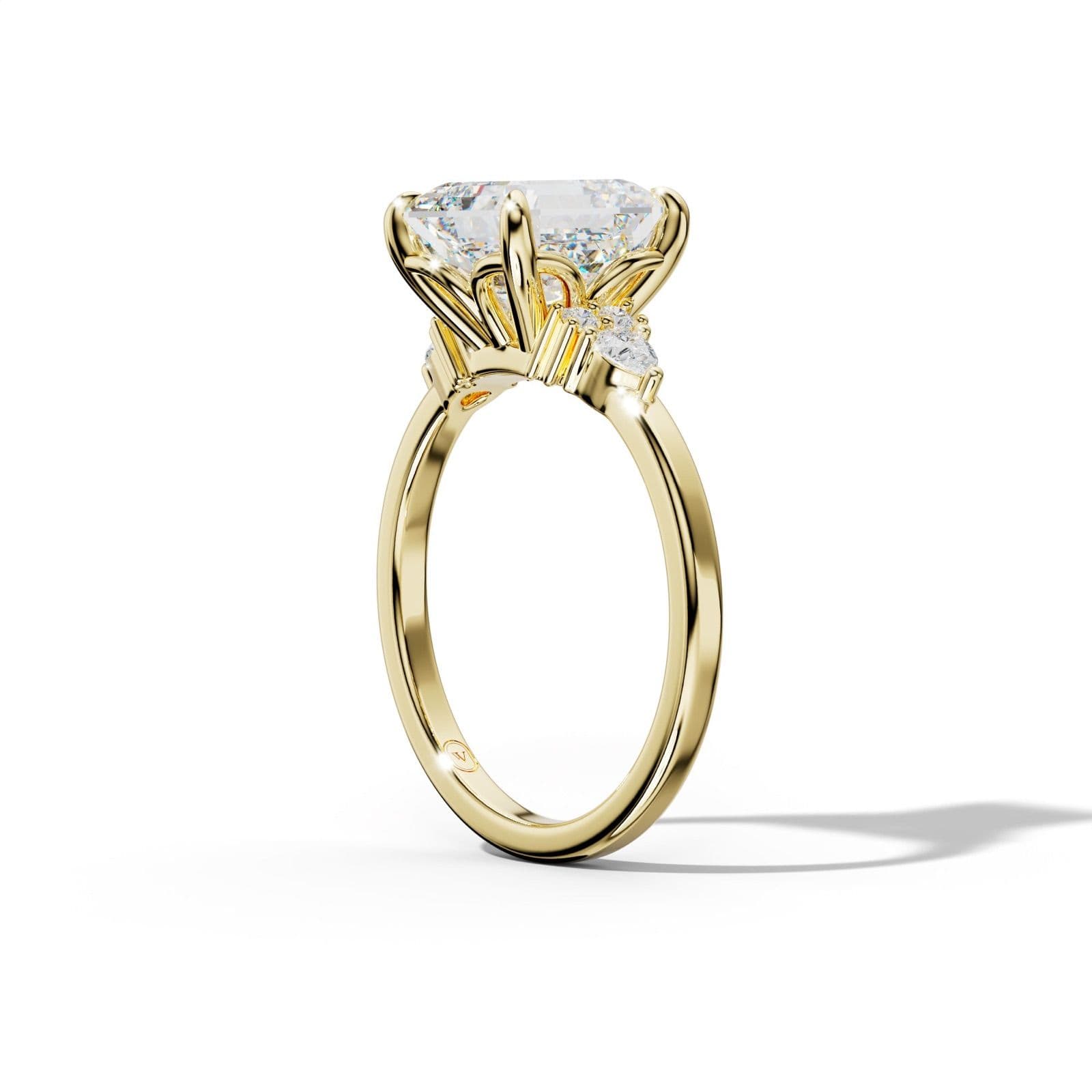 Sienna Asscher Cut Engagement Ring