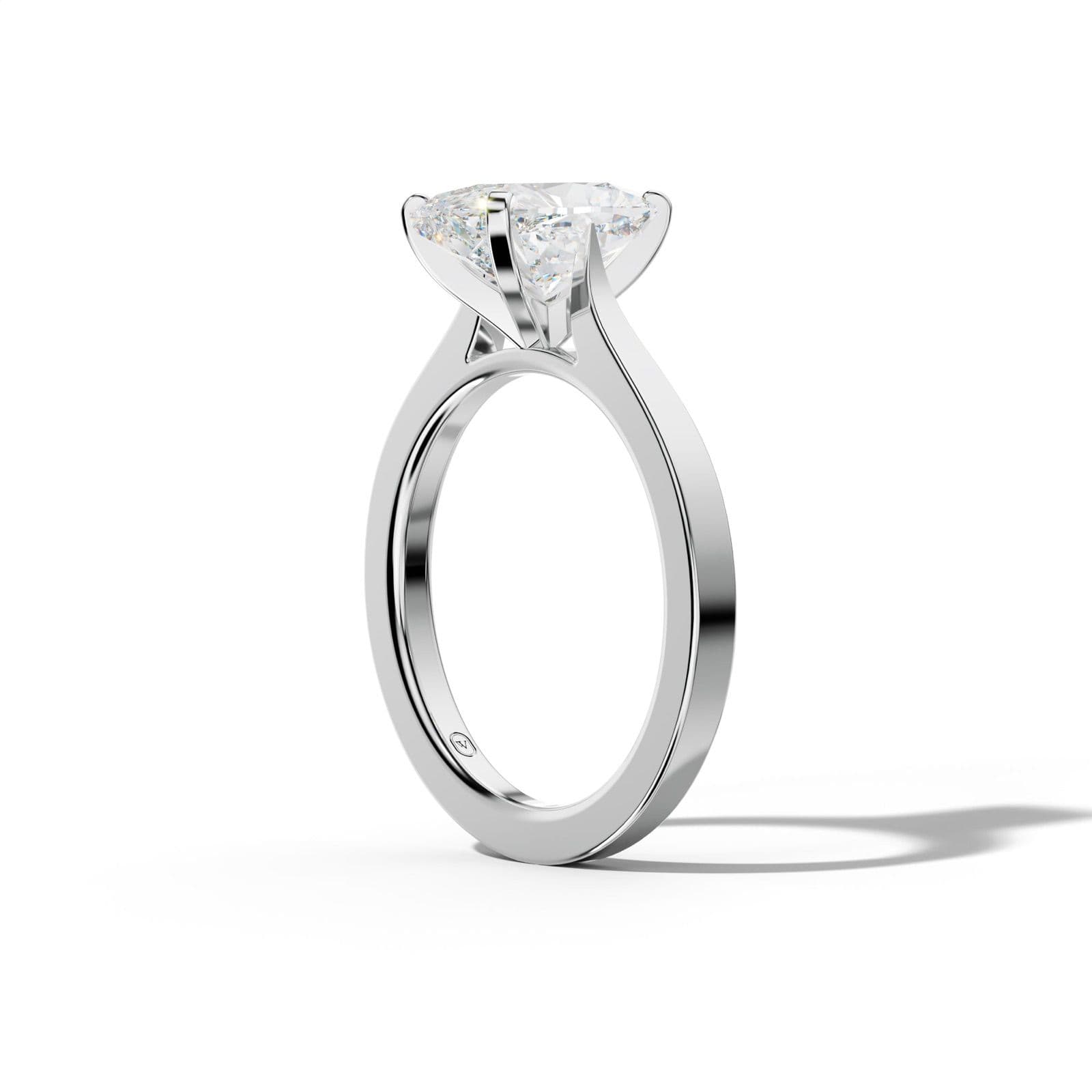Amaya Elongated Cushion Diamond Engagement Ring