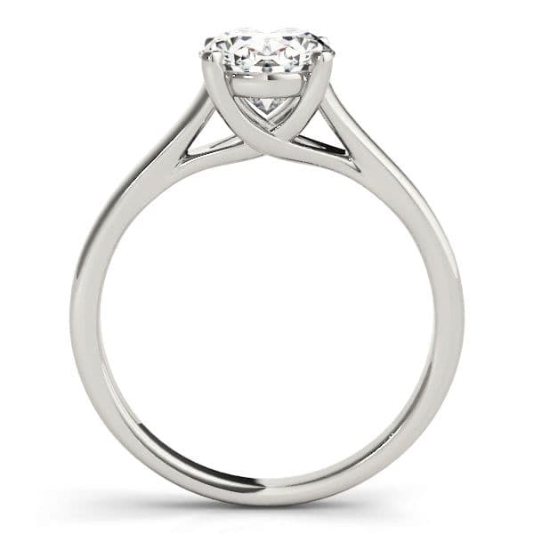 Evelyn Oval Diamond Solitaire Engagement Ring
