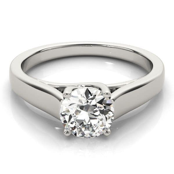 Evelyn Round Diamond Solitaire Engagement Ring