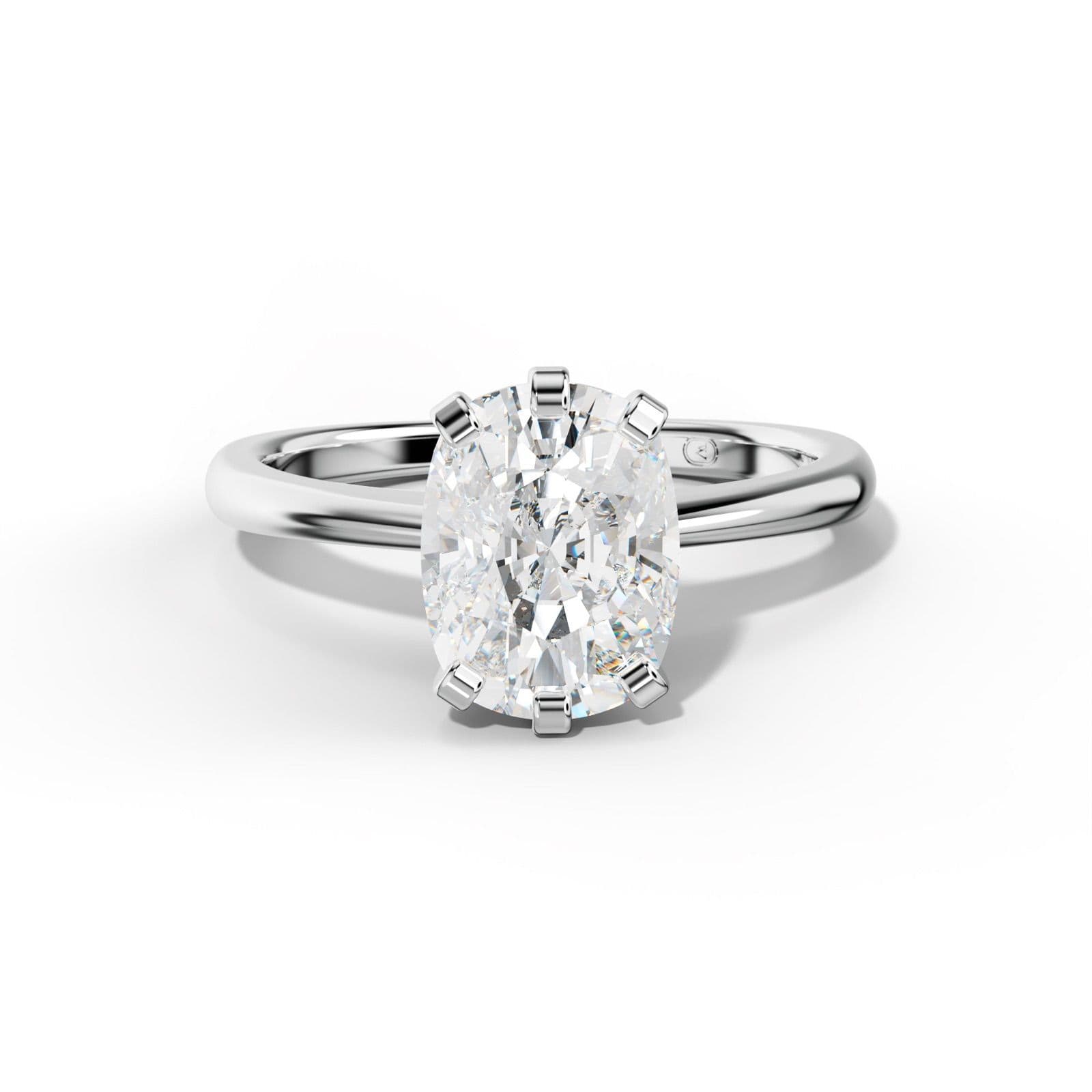 Molly Elongated Cushion Diamond Engagement Ring