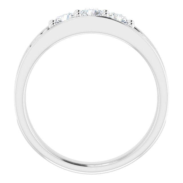0.75 ctw Round Diamond Filigree Accent Men's Ring Vintage Inspired