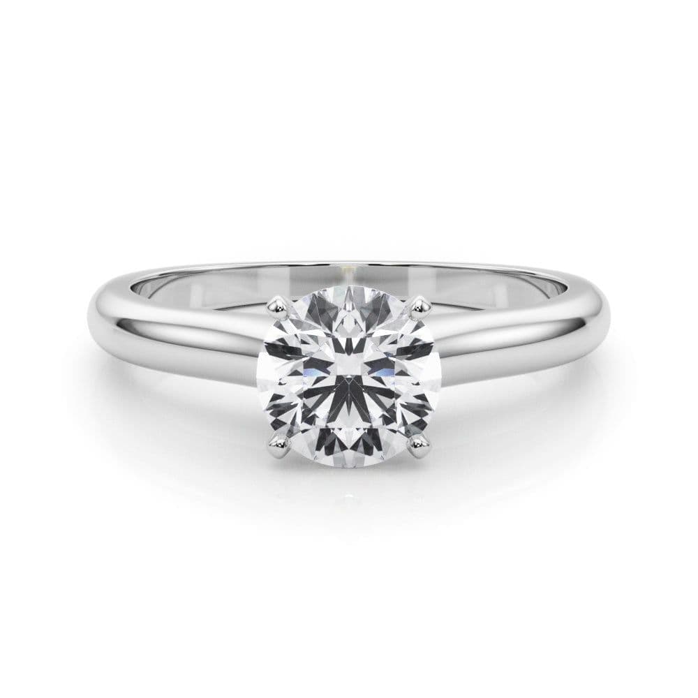 Isabella Round Diamond Solitaire Engagement Ring