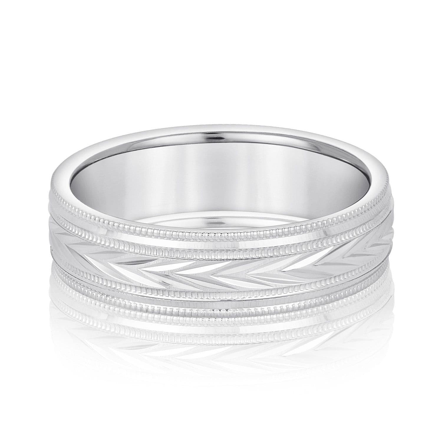 Men's Vintage Style with V Pattern Band