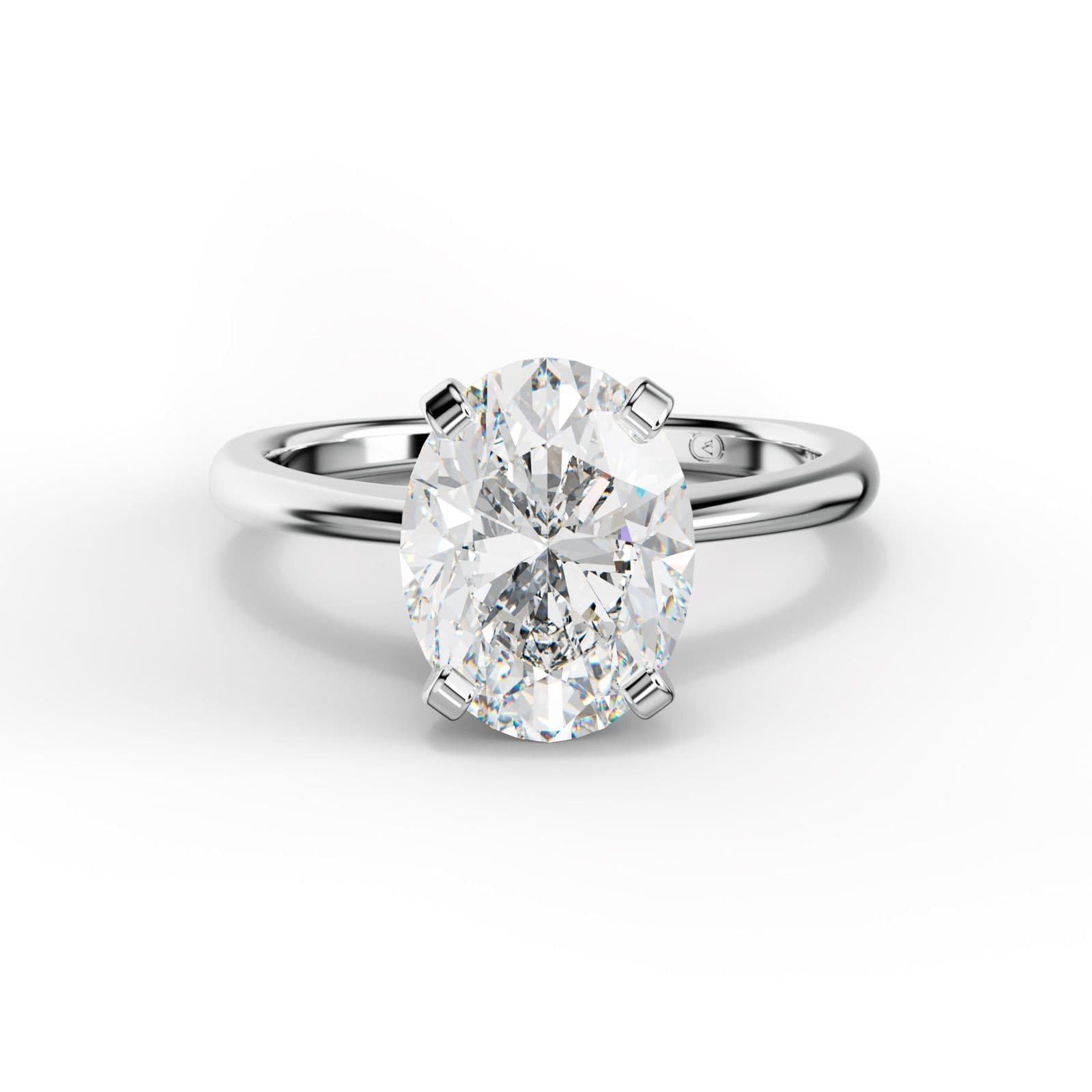 Alison Oval Diamond Engagement Ring