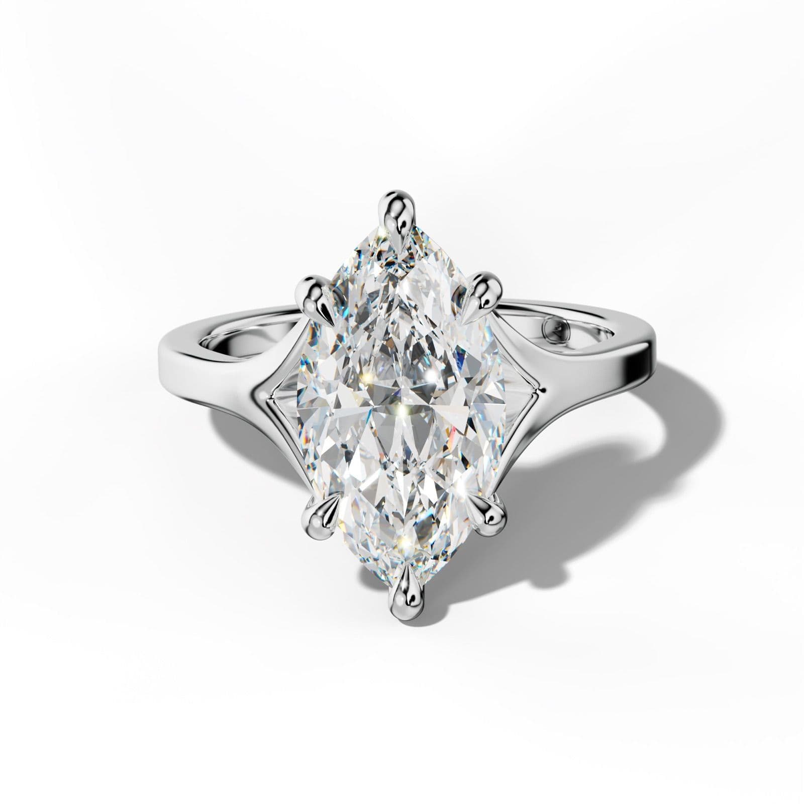 Alicia Marquise Diamond Engagement Ring