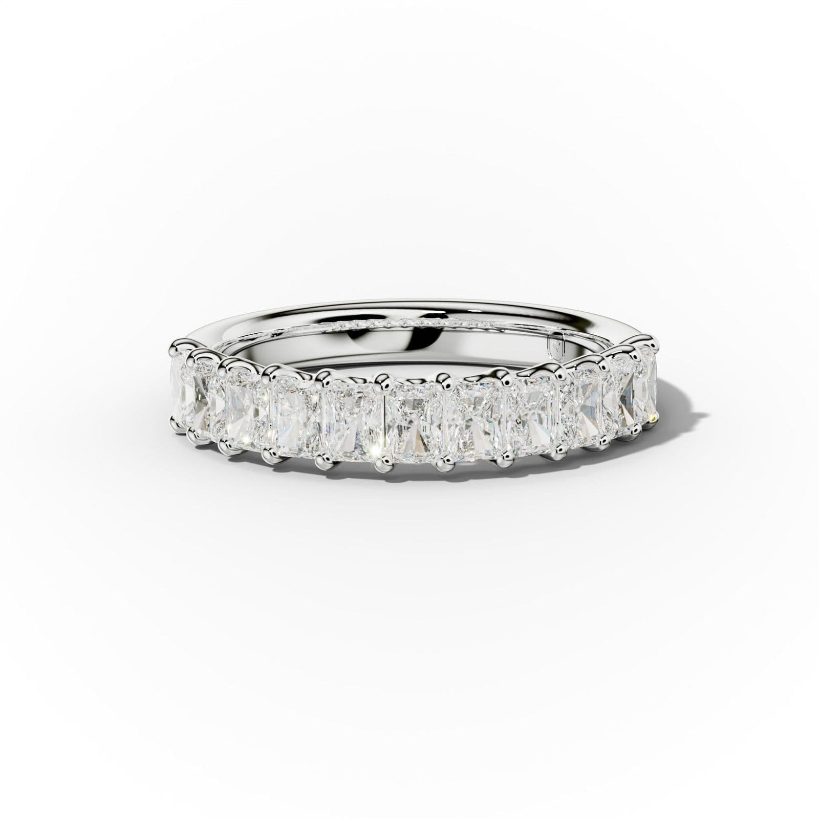 1.0 Carat Radiant Cut Diamond Anniversary Band