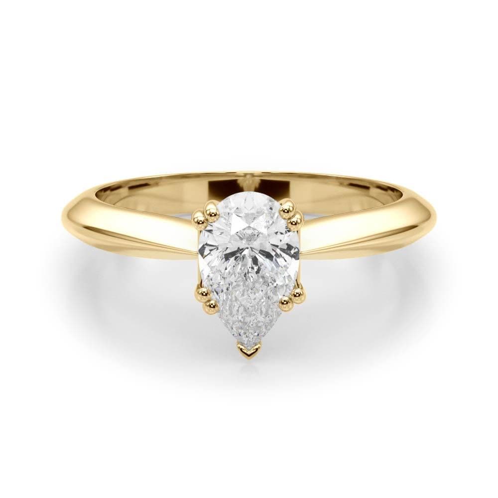 Ava Pear Diamond Solitaire Engagement Ring