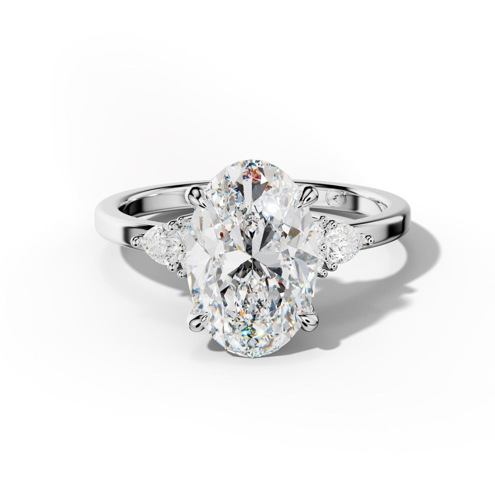 Sienna Oval Diamond Cut Engagement Ring