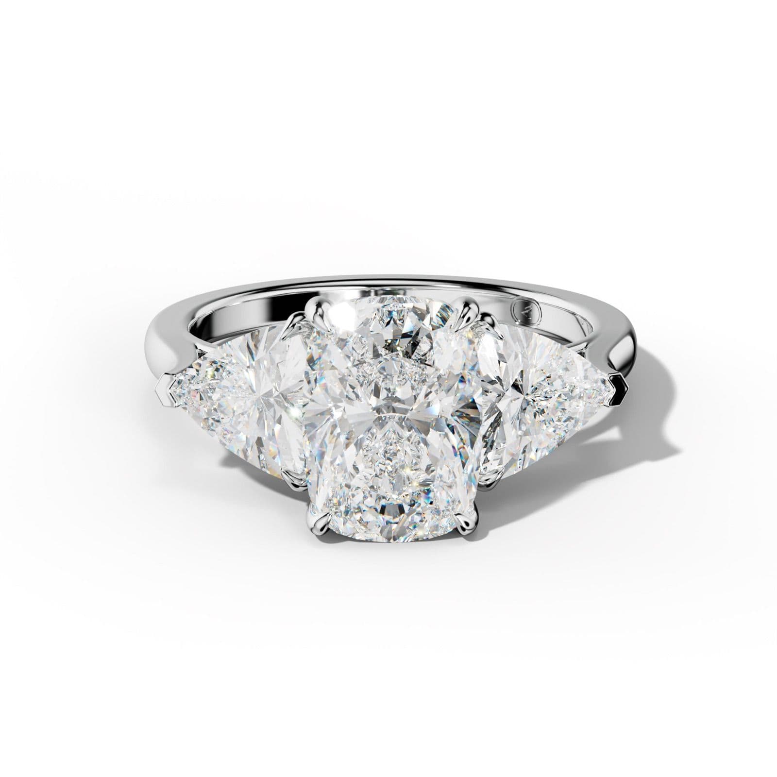 Ivy Elongated Cushion Cut Engagement Ring